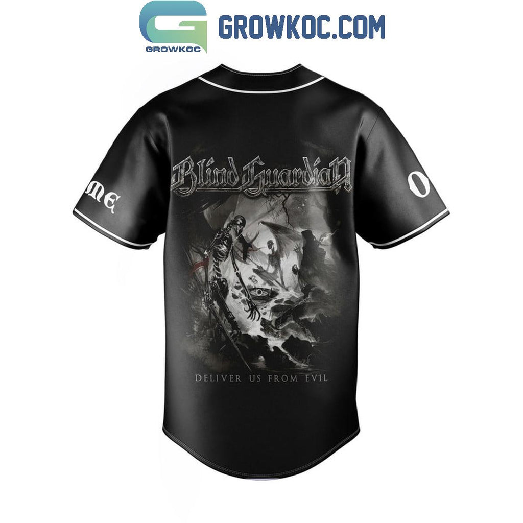 Blind Guardian Deliver Us From Evils Personalized Baseball Jersey
