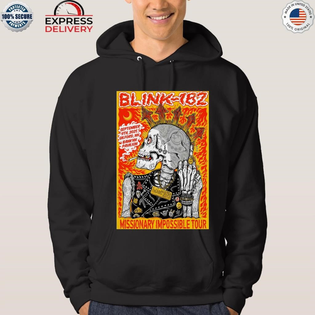 Blink 182 9.9.2025 In Gilford NH Shirt