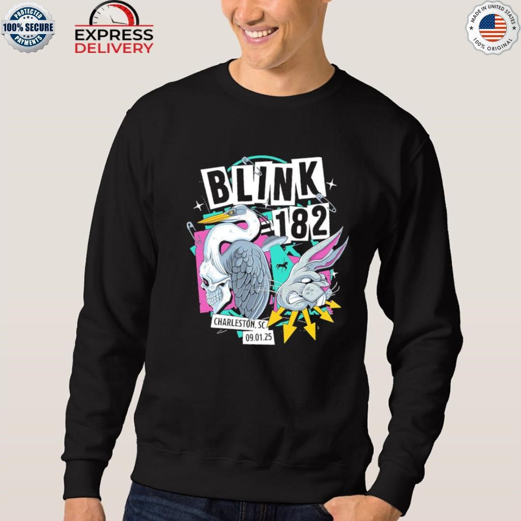 Blink 182 Charleston South Carolina September 1 2025 Shirt