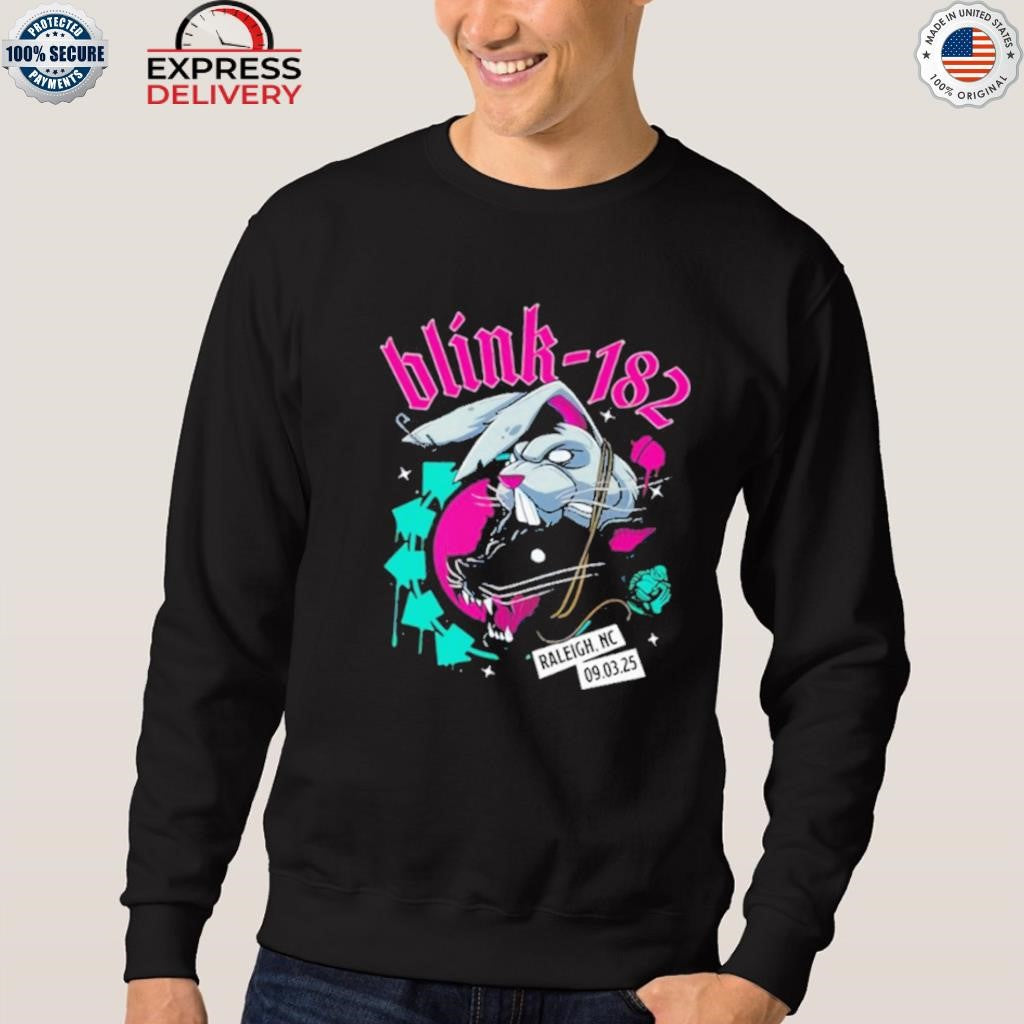 Blink 182 Coastal Credit Union Music Park Concert Sept 2025 Shirt