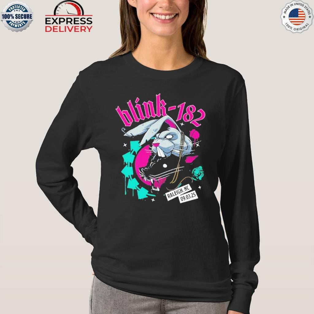 Blink 182 Coastal Credit Union Music Park Concert Sept 2025 Shirt