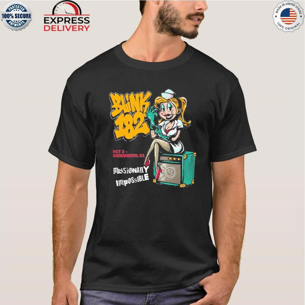 Blink-182 Event Aftershock Festival Sacramento, CA October 2 2025 Shirt