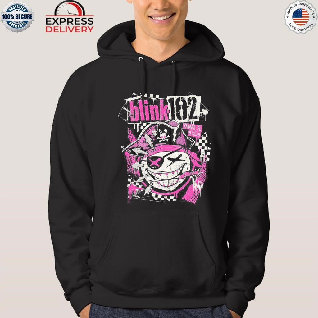 Blink-182 Tampa, FL Aug 29 2025 Tour Shirt