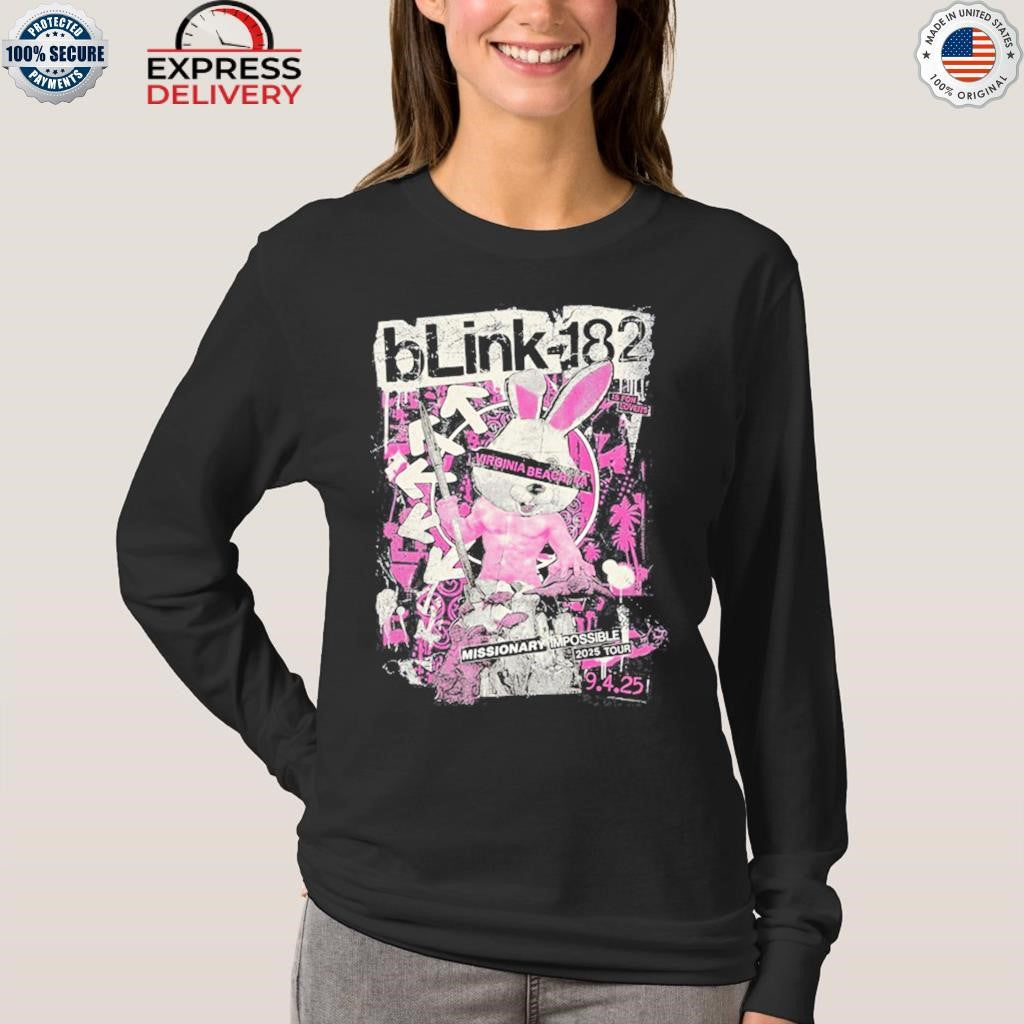 Blink 182 Virginia Beach Tour On Sept 4 2025 Shirt