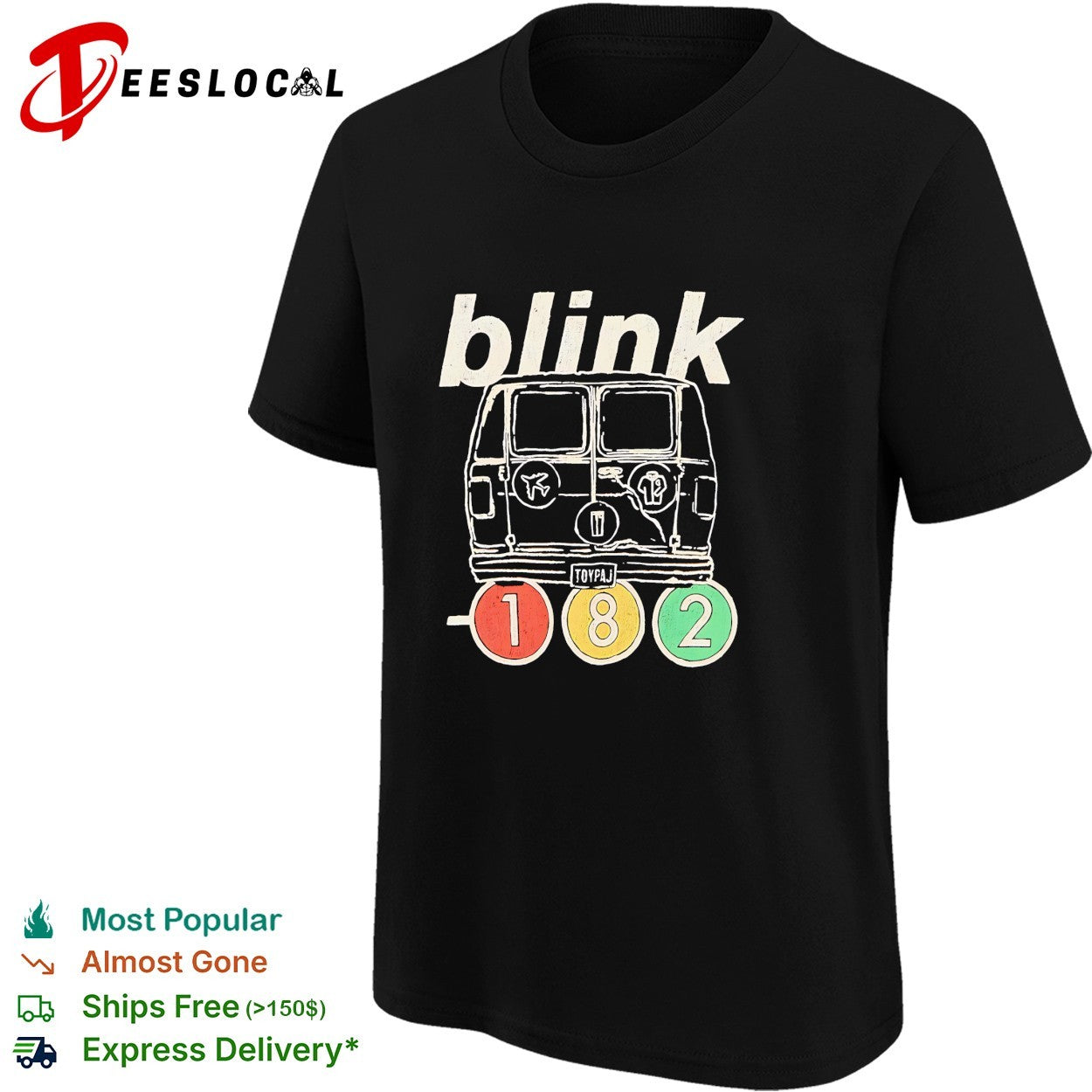 Blink 182 van shirt