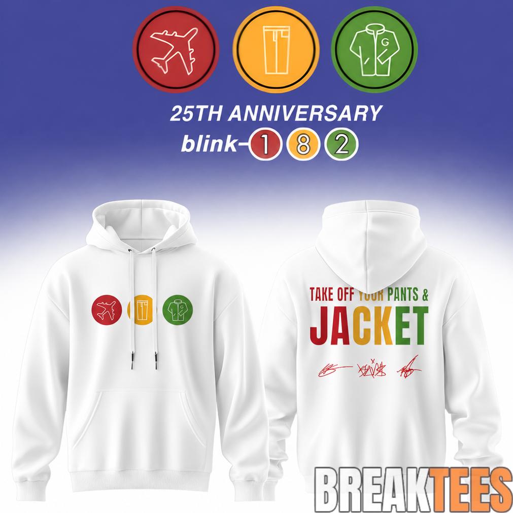 Blink-182 Anniversary Collection – Limited Edition Signature Hoodie