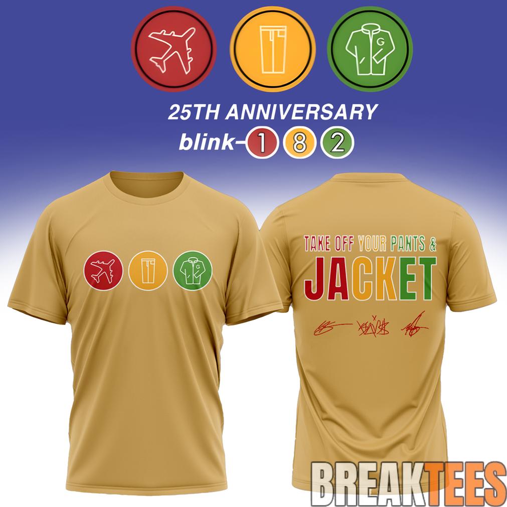 Blink-182 Anniversary Collection – Limited Edition Signature T-Shirt
