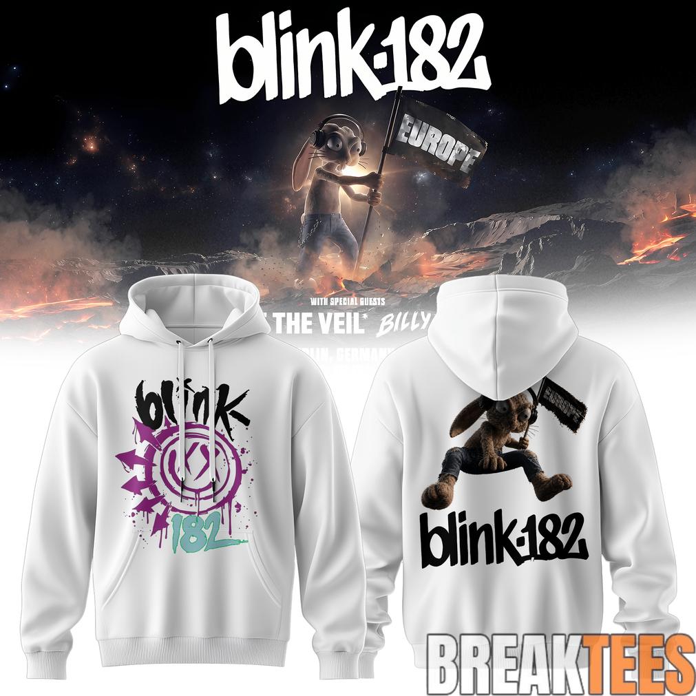 Blink-182 Meltdown Europe Edition Hoodie