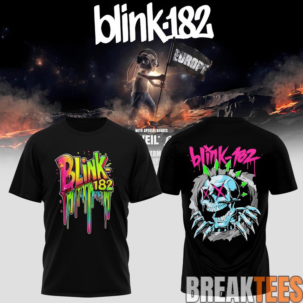 Blink-182 Meltdown Europe Edition Tee