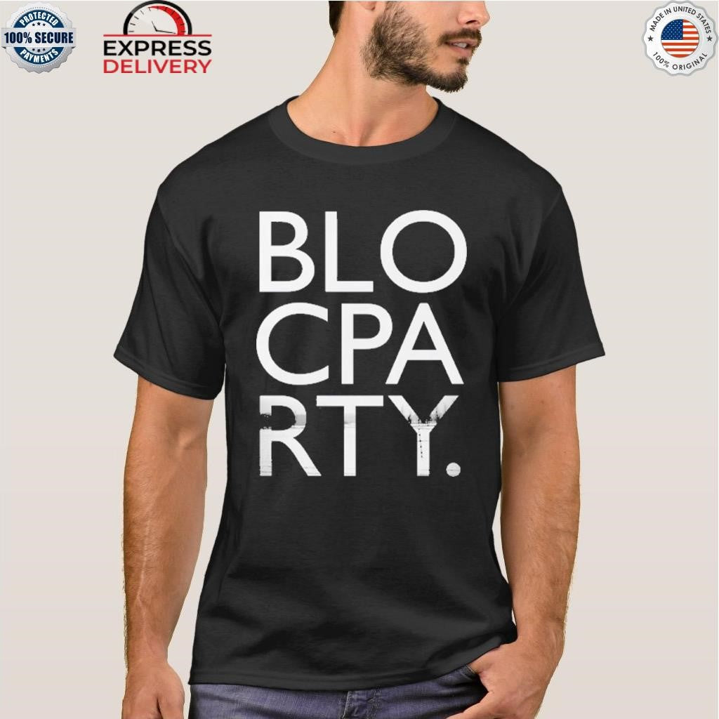 Bloc Party Silent Alarm Logo Shirt