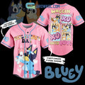 Bluey The Heeler Family Personalized Baseball Jersey