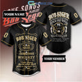 Bob Seger Old Time Rock And Roll Michigan 1945 Personalized Baseball Jersey