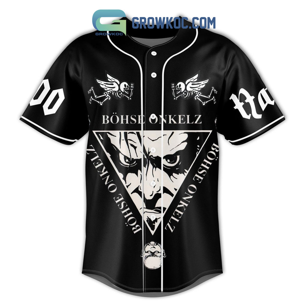 Bohse Onkelz Bohse Furs Leben Werdet Bessere Menschen Personalized Baseball Jersey