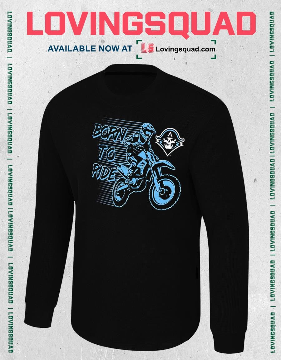 Born to Ride Motocross with Skull Logo dirt bike T-shirt