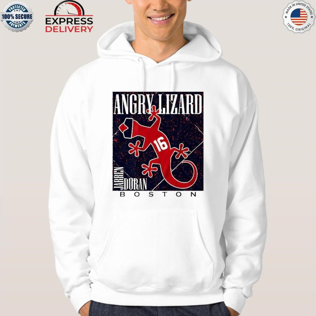 Boston Jarren Duran Angry Lizard Shirt