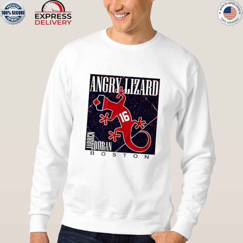 Boston Jarren Duran Angry Lizard Shirt