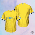 Boston Red Sox New Uniforms All Over Printed Red Sox City Connect Jewish Heritage Celebration Shirts Giveaway Mlb Jerseys 2024 Boston Red Sox Yellow Jersey