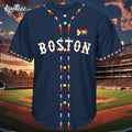 Boston Red Sox Pride Gift 2024 Baseball Jersey