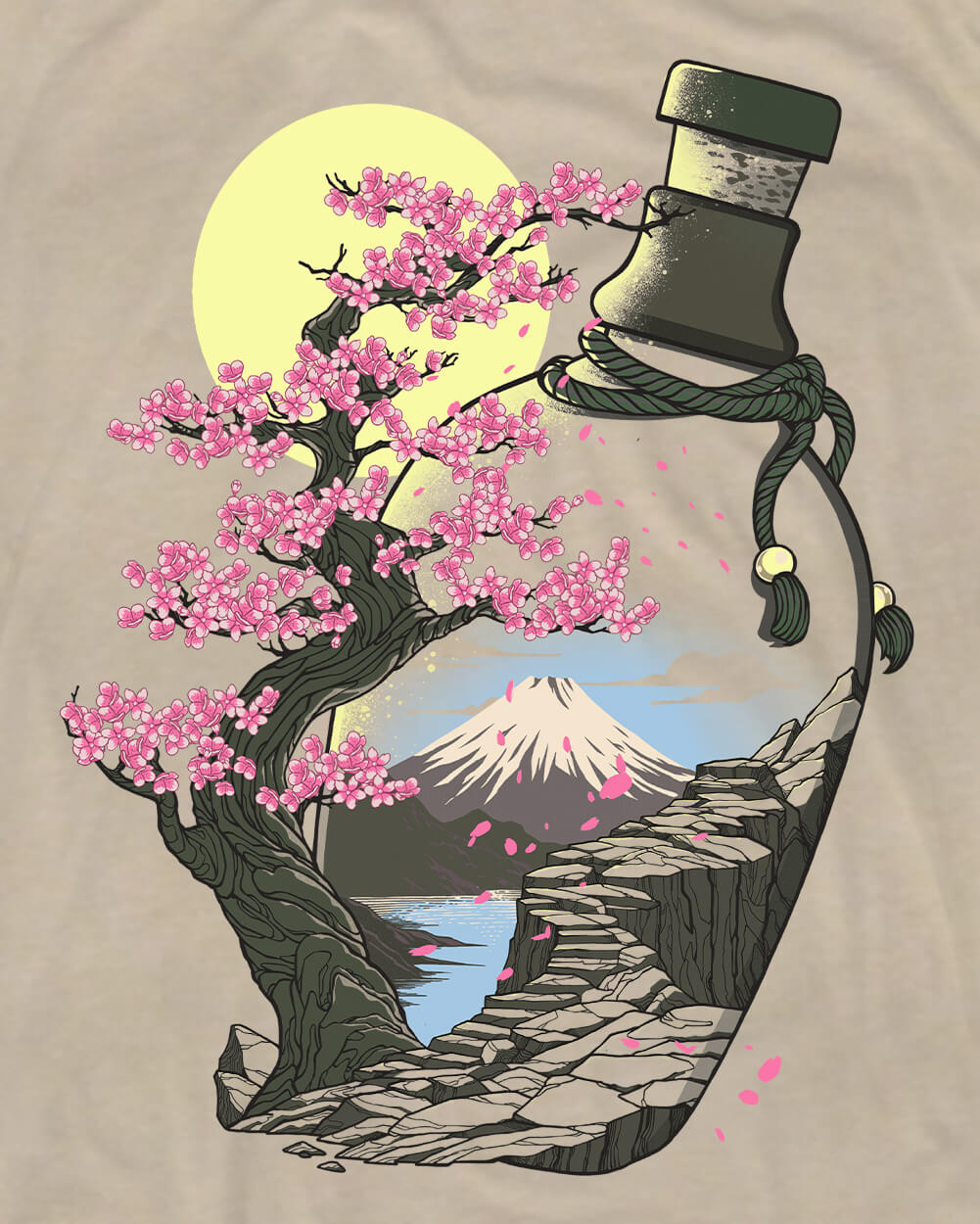 Bottle Blossom Tee