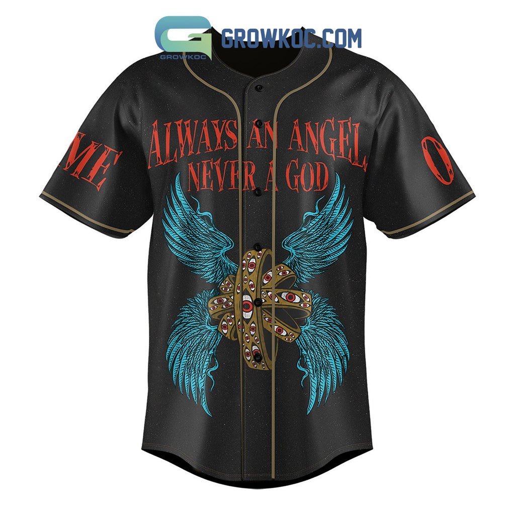 Boygenius Hollywood Bowl Alvays An Angel Never A God Personalized Baseball Jersey
