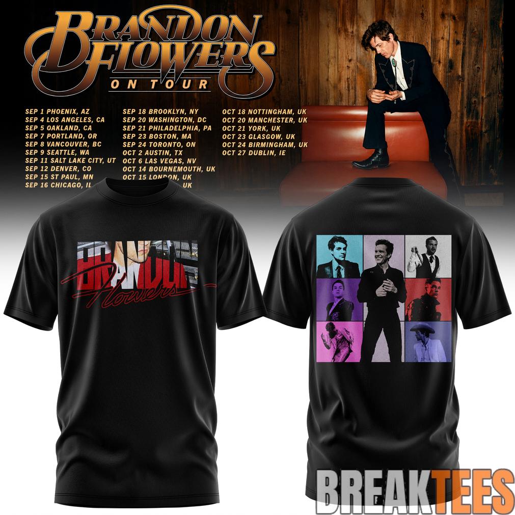 Brandon Flowers On Tour 26 Tee