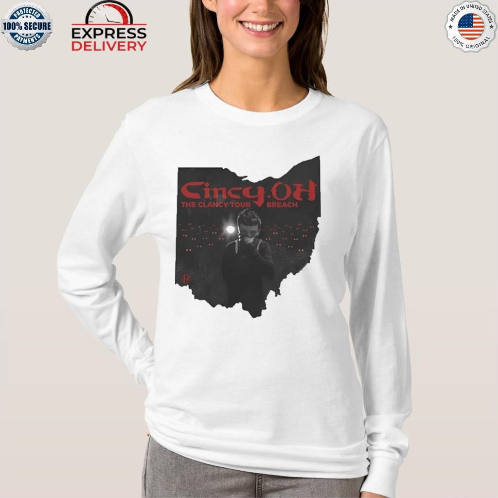 Breach Cincinnati The Clancy Tour Shirt