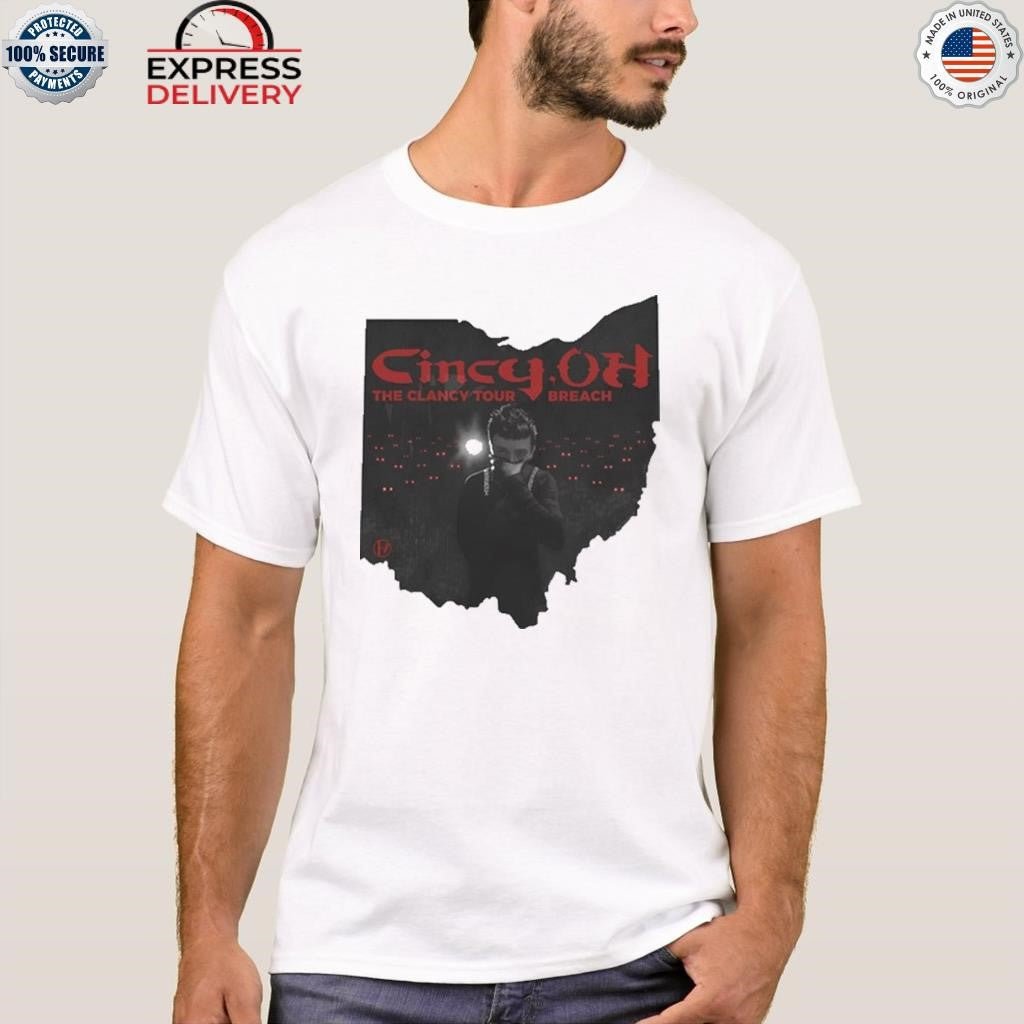 Breach Cincinnati The Clancy Tour Shirt