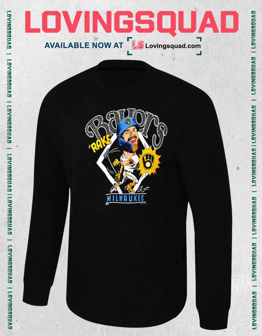 Brewers Jake Bauers Rake 2026 T-Shirt