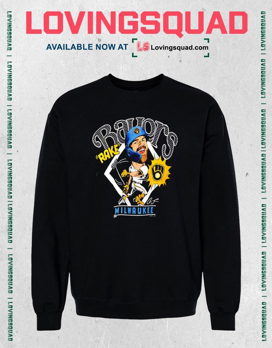 Brewers Jake Bauers Rake 2026 T-Shirt