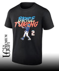 Brice Turang 2 player Milwaukee Brewers baseball Slugger Swing shirt