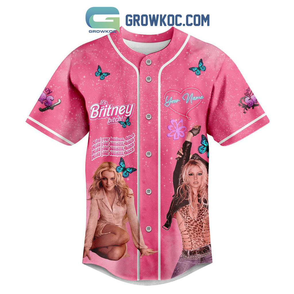 Britney Spears Is Back With Mind Your Business Personalized Baseball Jersey