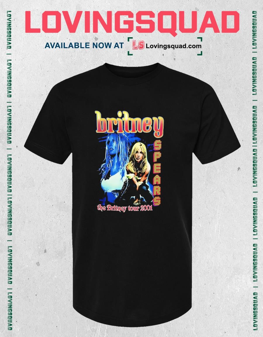 Britney Spears The Britney Tour 2001 T-shirt