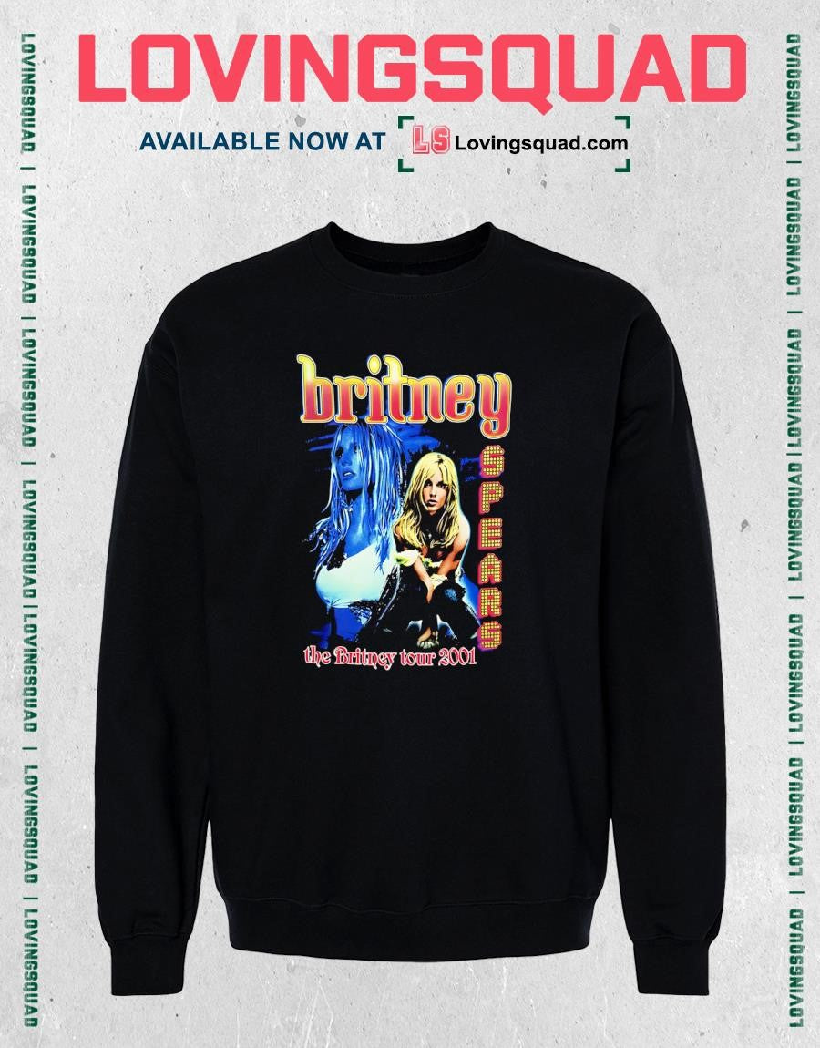 Britney Spears The Britney Tour 2001 T-shirt
