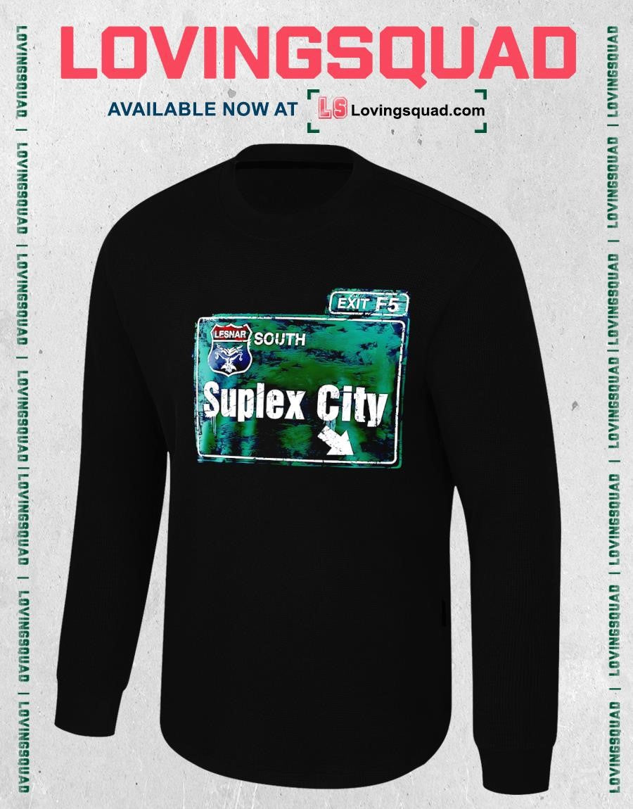 Brock Lesnar Suplex City Retro T-Shirt