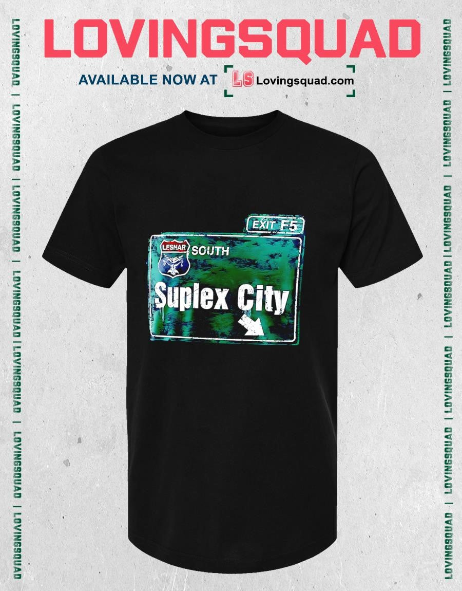 Brock Lesnar Suplex City Retro T-Shirt