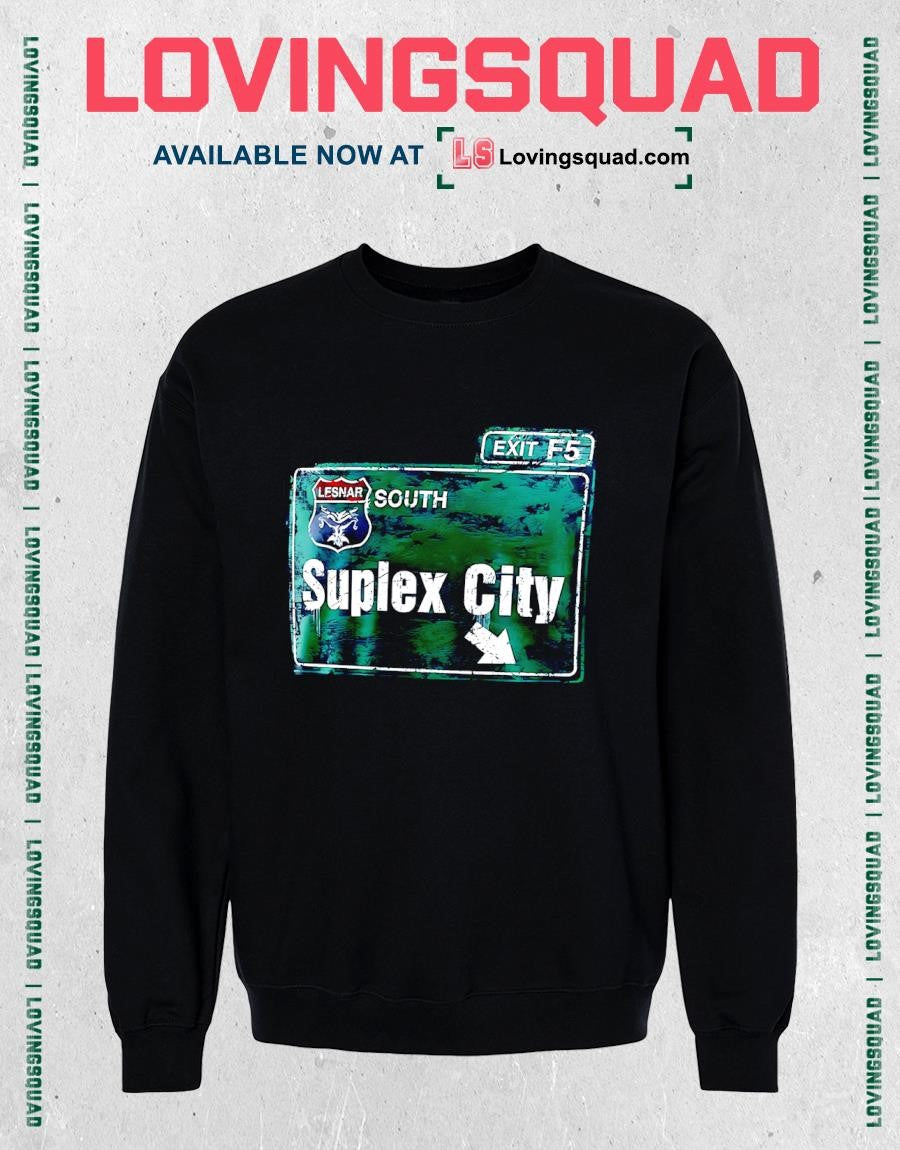 Brock Lesnar Suplex City Retro T-Shirt