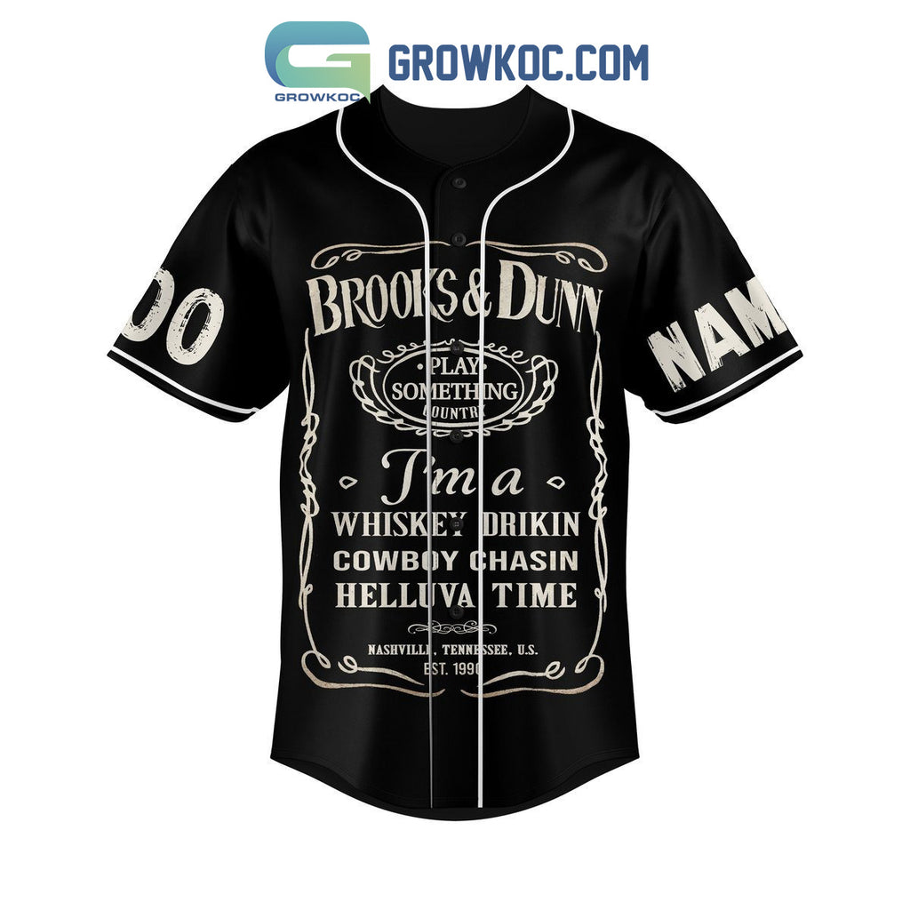 Brooks&Dunn Reboot Tour We’re Gonna Boogie Personalized Baseball Jersey
