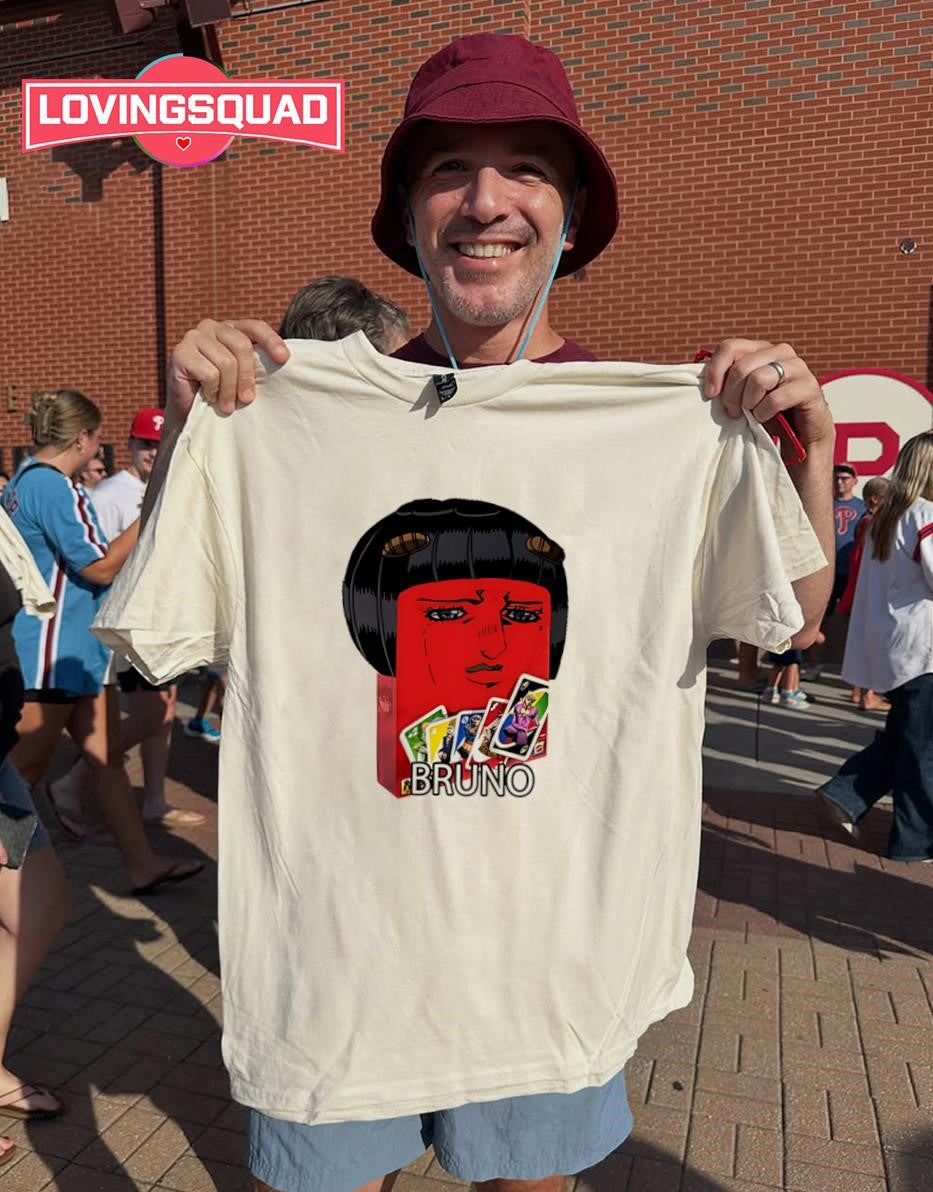 Bruno Bucciarati JoJo’s Bizarre Adventure Uno Meme T-shirt