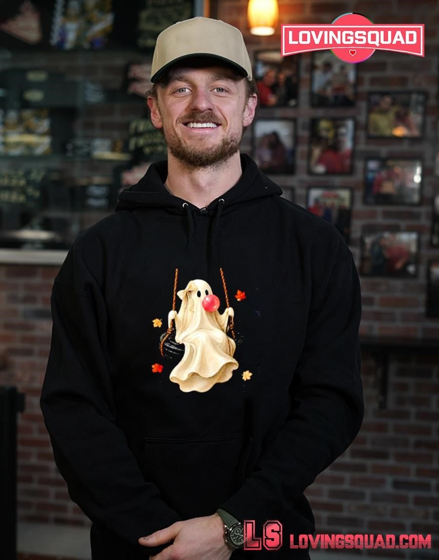 Bubble Gum Ghost Halloween T-shirt