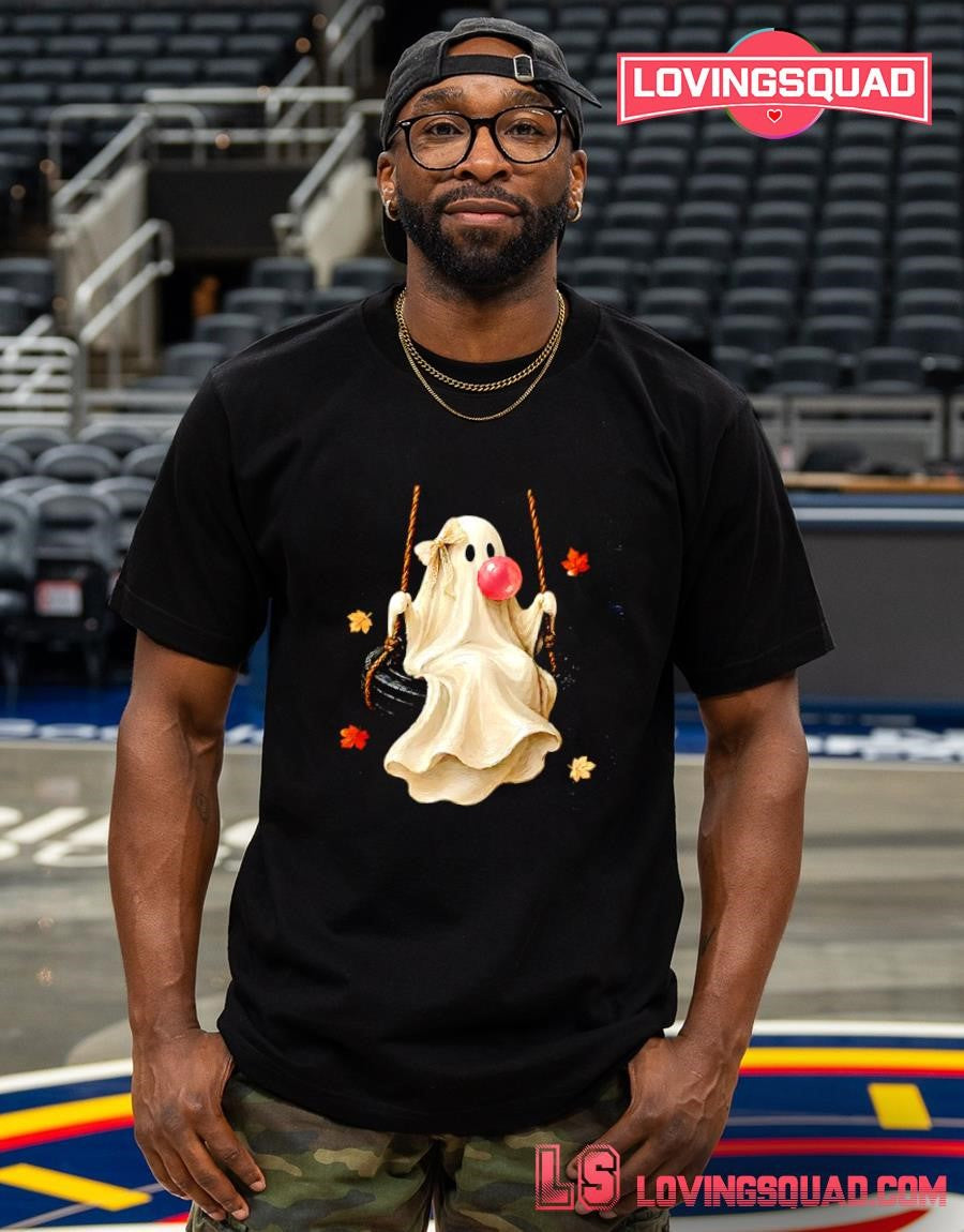Bubble Gum Ghost Halloween T-shirt