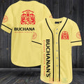 FASHION Buchanans Blended Scotch Whisky Baseball Jerseys Botton Shirt