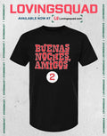 Buenas Noches Amigos Boston Red Sox Luis Robert Jr Number 2 T-shirt
