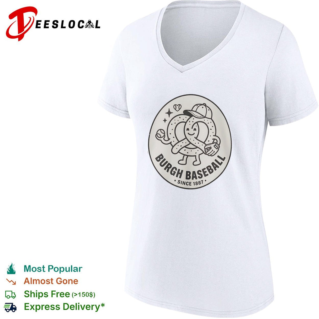 Burgh baseball pretzel mascot since 1887 shirt