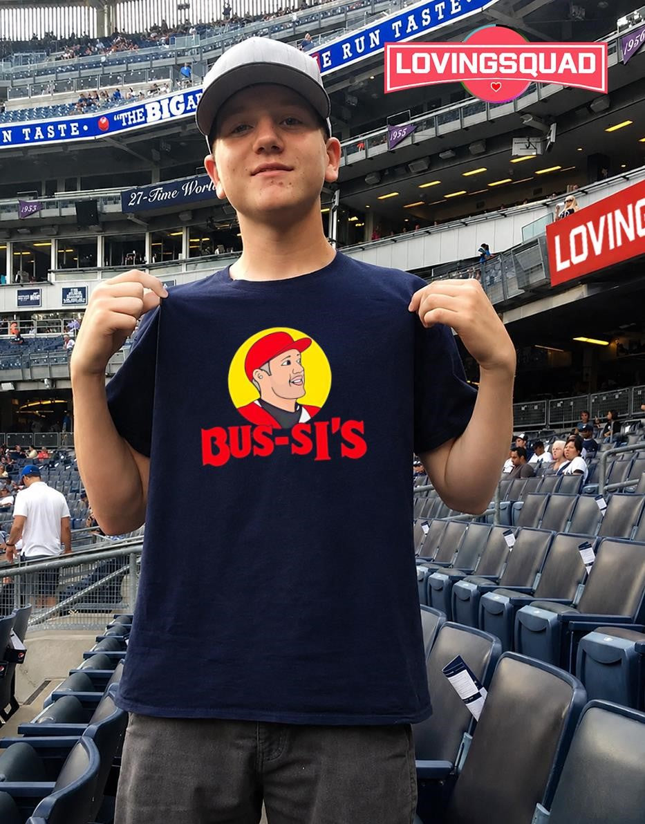 Bus-Si’s Parody Logo Buc-ee’s mascot shirt