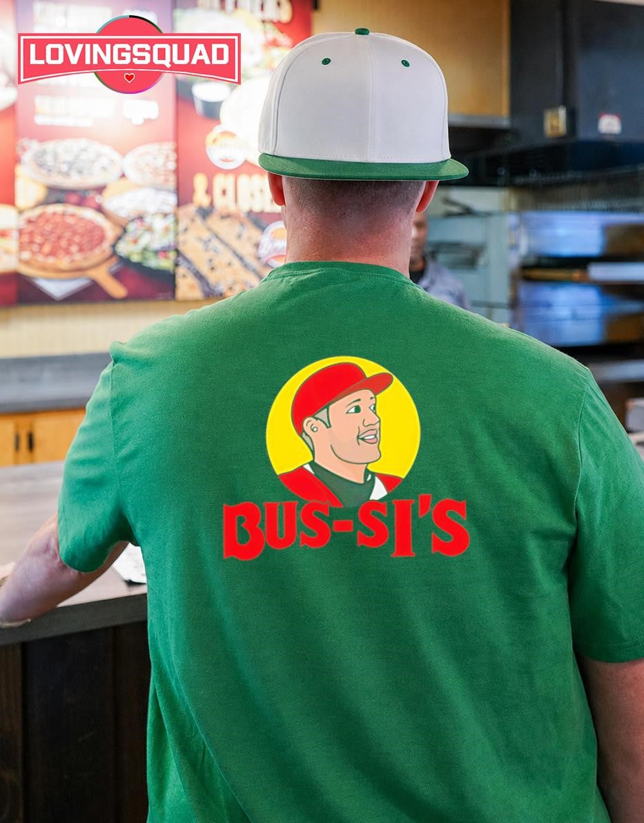 Bus-Si’s Parody Logo Buc-ee’s mascot shirt