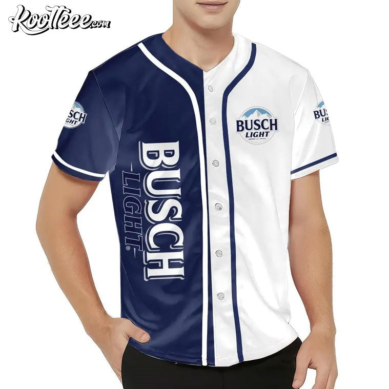Busch Light Beer Personalized Baseball Jersey