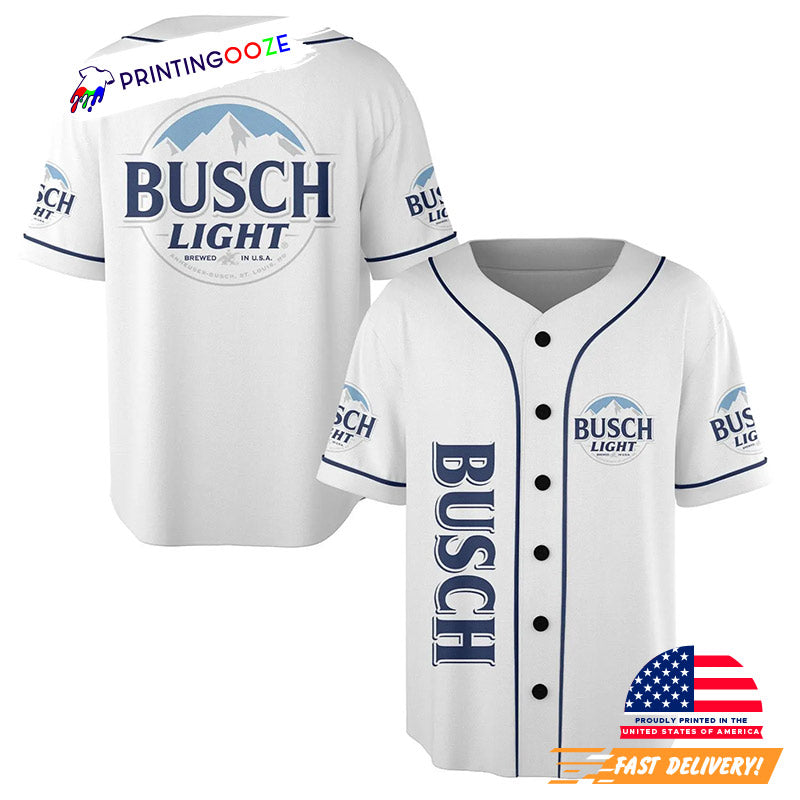 Busch Light National Beer Day Baseball Jersey