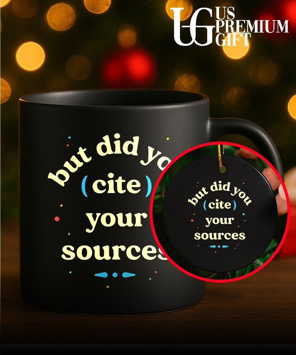But did you cite your sources shirt