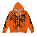 Code Orange Zip Up Hoodie