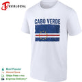 Cabo Verde retro flag shirt